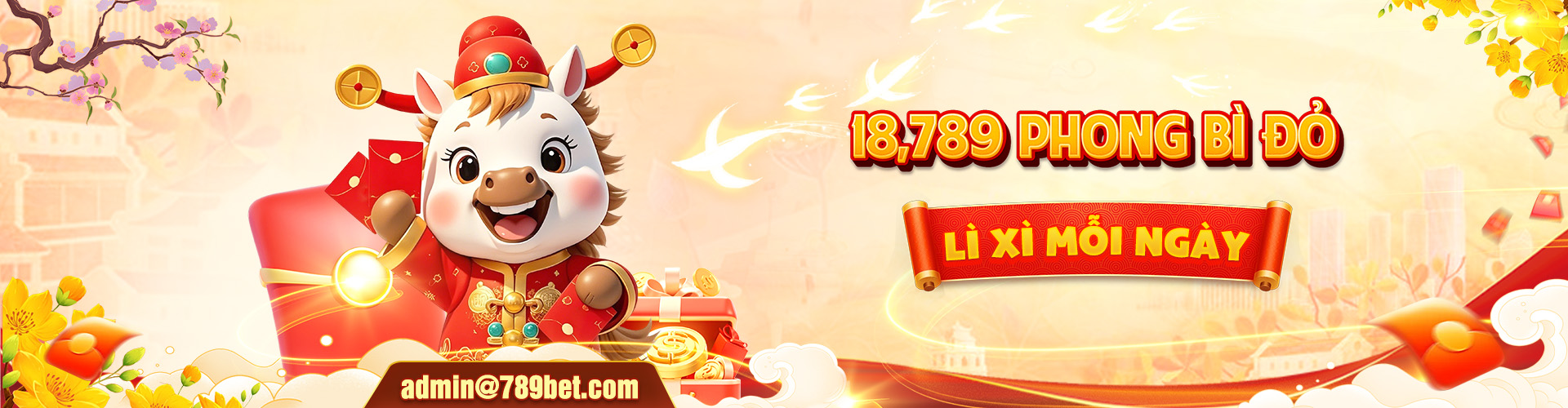 Lì xì đầu xuân 789BET